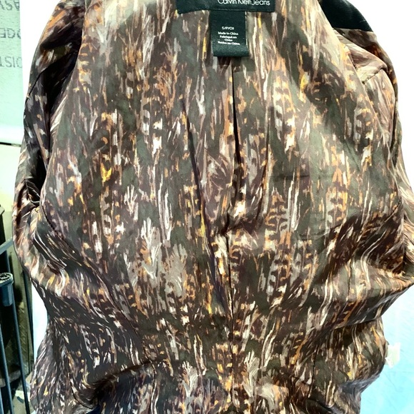 Vintage Calvin Klein Black Corduroy Riding Jacket Western Blazer Gilmore Girls - Picture 3 of 15